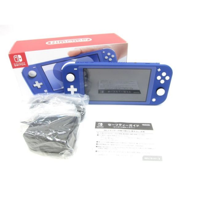 Nintendo ニンテンドー Switch Lite ブルー □UR1262 - メルカリ