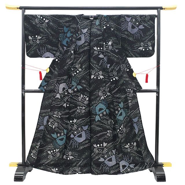 新古品】 有松 浴衣 本場有松鳴海絞り 夏物 未使用 ゆかた 絞り 木綿