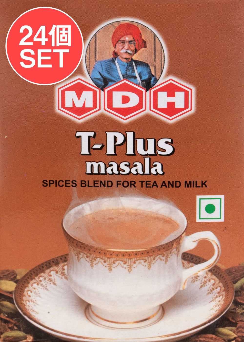 【24個セット】チャイ用スパイスMix - T-Plus masala - 35g 【MDH】 / セット MDH マサ