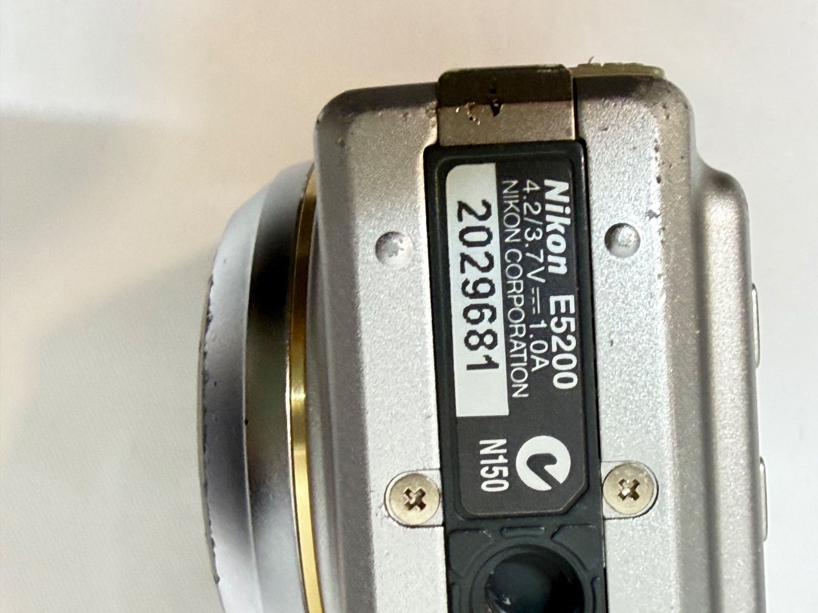 通電確認済 Nikon COOLPIX 5200 充電器・説明書付 オールドデジカメ