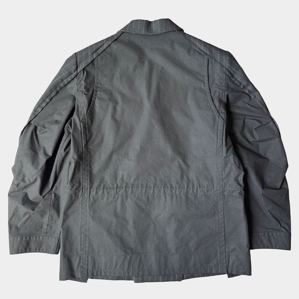 sacai サカイ2025SS 切り替えノーカラージャケット sacai サカイ 2024-2025AW 切り替えテーラードジャケット - メルカリ