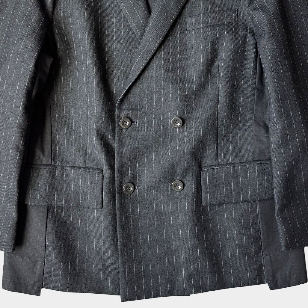 sacai サカイ 2024-2025AW 切り替えテーラードジャケット - メルカリ