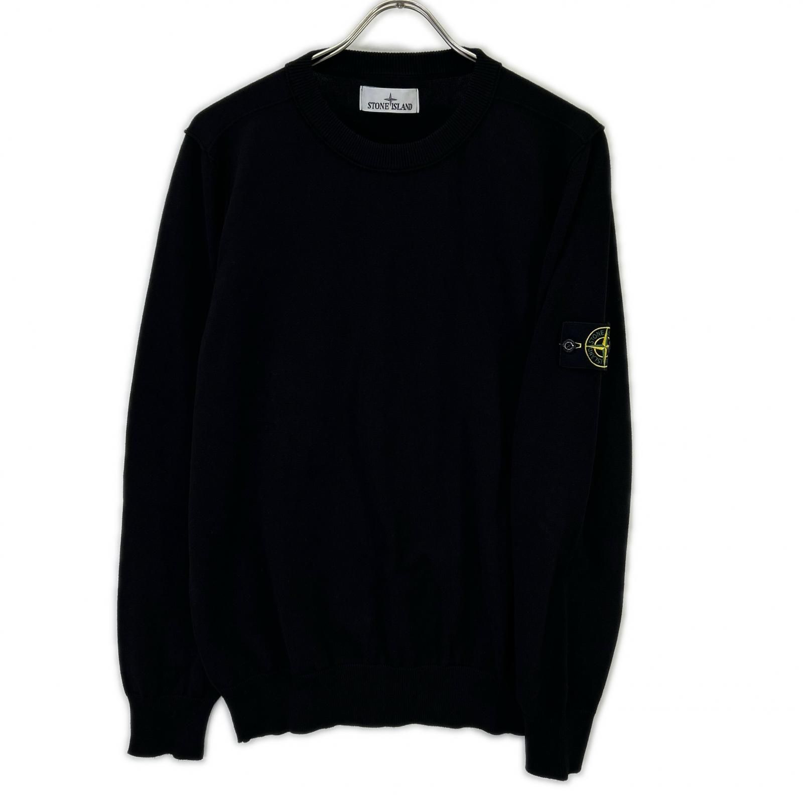 STONE ISLAND ストーンアイランド 25年 K1S155100053 ブラック クルー 