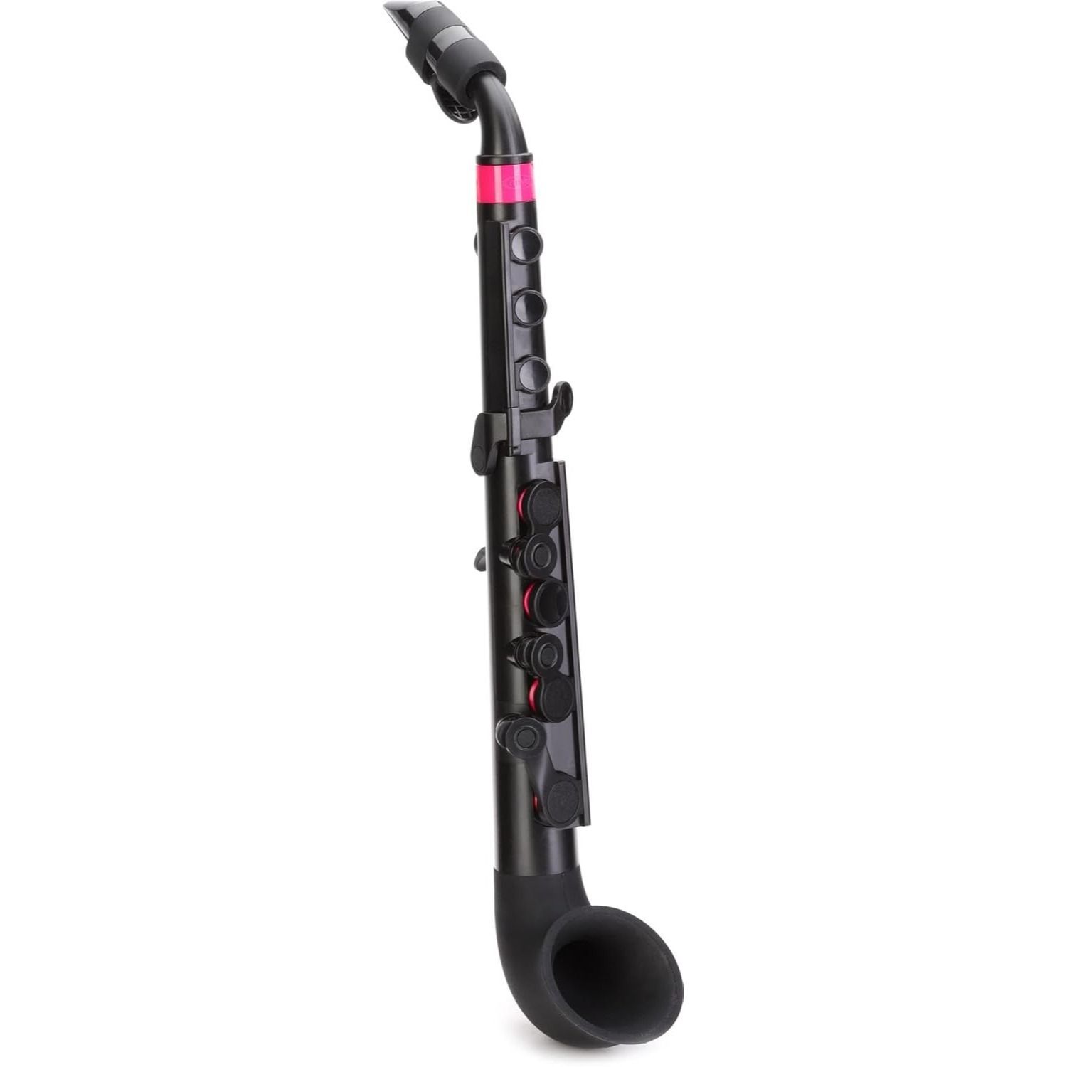 【新品】NUVO jSAX 2.0 Black/Pink N520JBPK サックス プラスチック製 C調 軽量 防水 初心者 子供 キッズ 練習用 管楽器 ハードケース付き ブラック ブルー ヌーボ