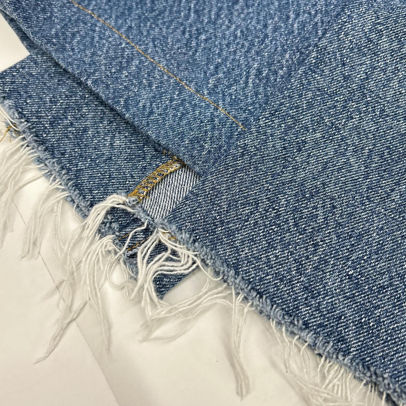 77circa ナナナナサーカ 25SS ウォッシュブルー コットン カットオフ