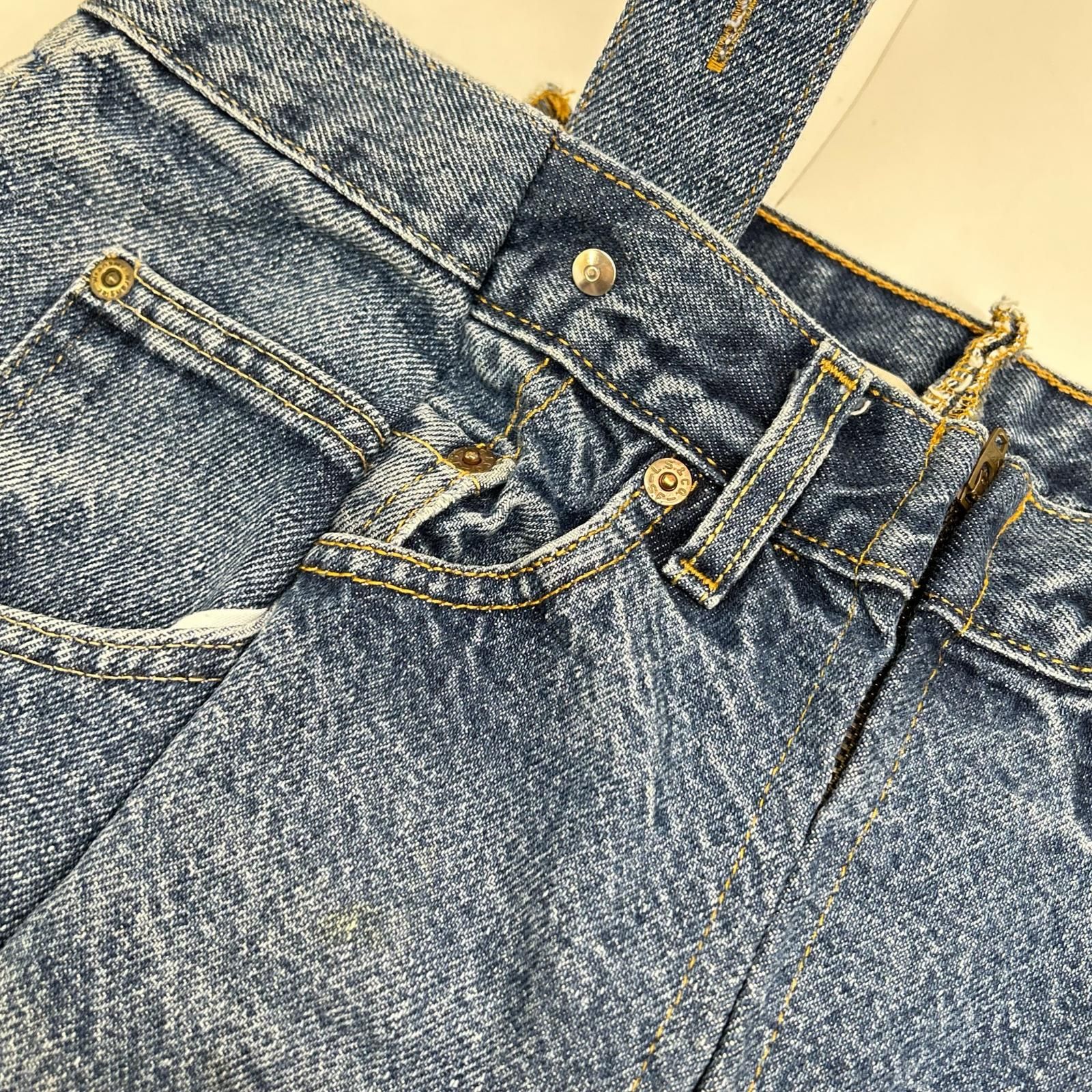 77circa ナナナナサーカ 25SS ウォッシュブルー コットン カットオフ