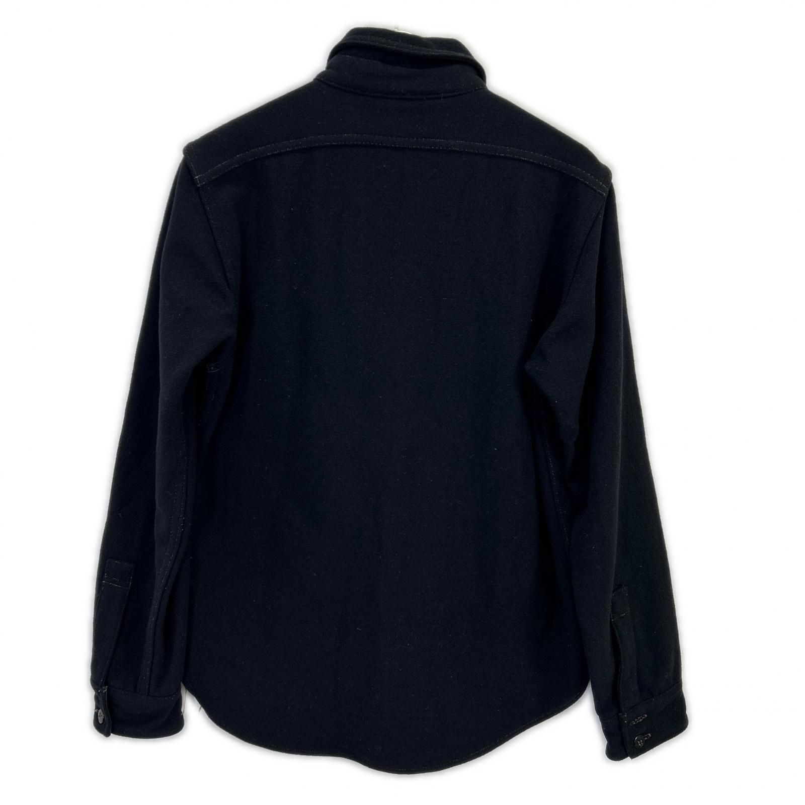 FREEWHEELERS フリーホイーラーズ CPOシャツ ブラック ウール 15