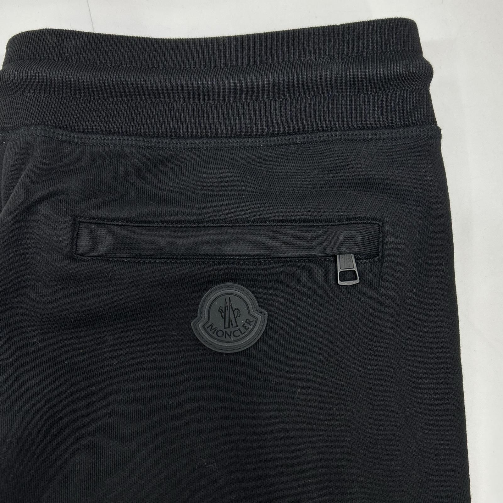 MONCLER ドローストリング ジョガーパンツ ブラック MONCLER モンクレール ブラック PANTALONE ドローストリングジョガー