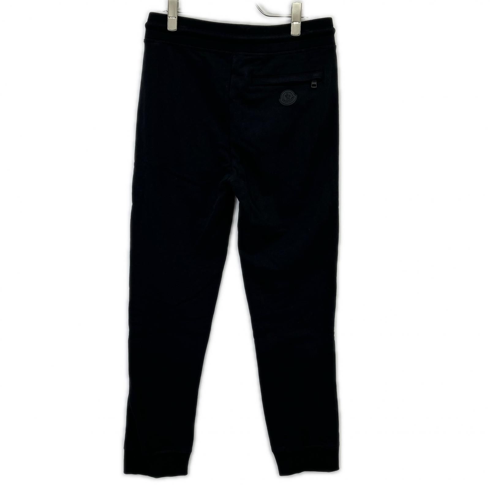 MONCLER ドローストリング ジョガーパンツ ブラック MONCLER モンクレール ブラック PANTALONE ドローストリングジョガー