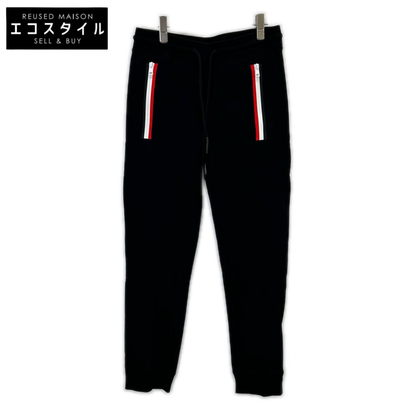 MONCLER ドローストリング ジョガーパンツ ブラック MONCLER モンクレール ブラック PANTALONE ドローストリングジョガー