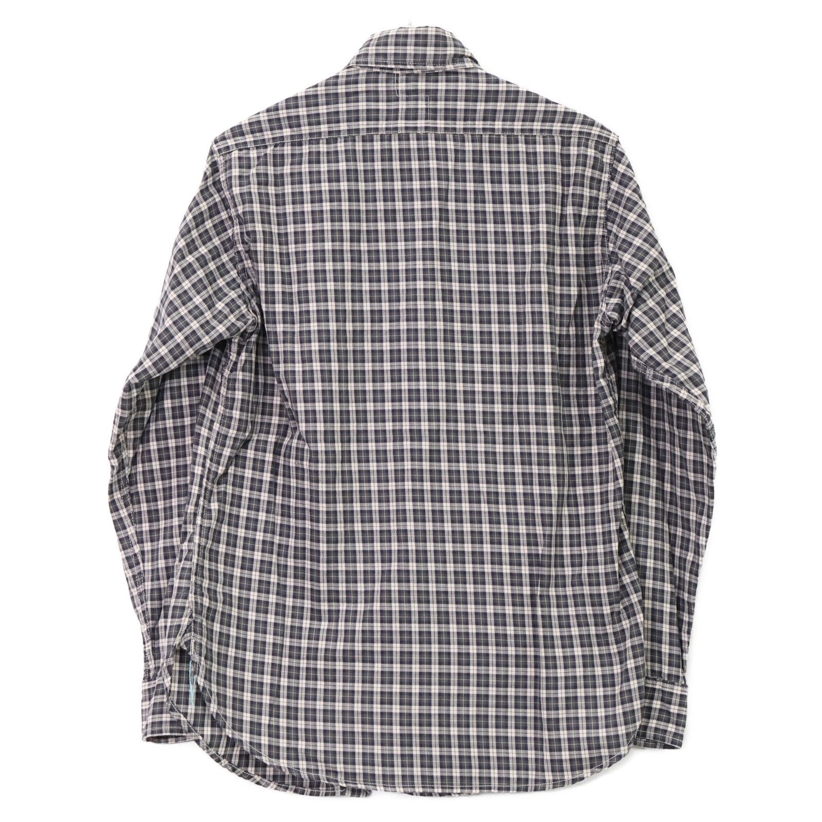 POST OVERALLS ポストオーバーオールズ 【美品】チェック柄 ドングリ型