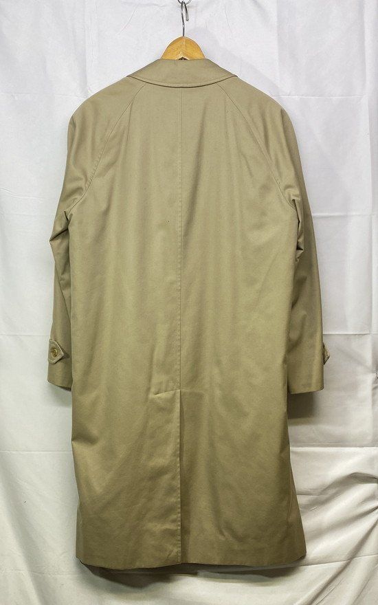 70s 80s Burberry's バーバリー ライナー付き 比翼 ステンカラーコート サイズ：- カラー：ベージュ 古着 ヴィンテージ 70s 80s Burberry's バーバリー ライナー付き 比翼 ステンカラーコート