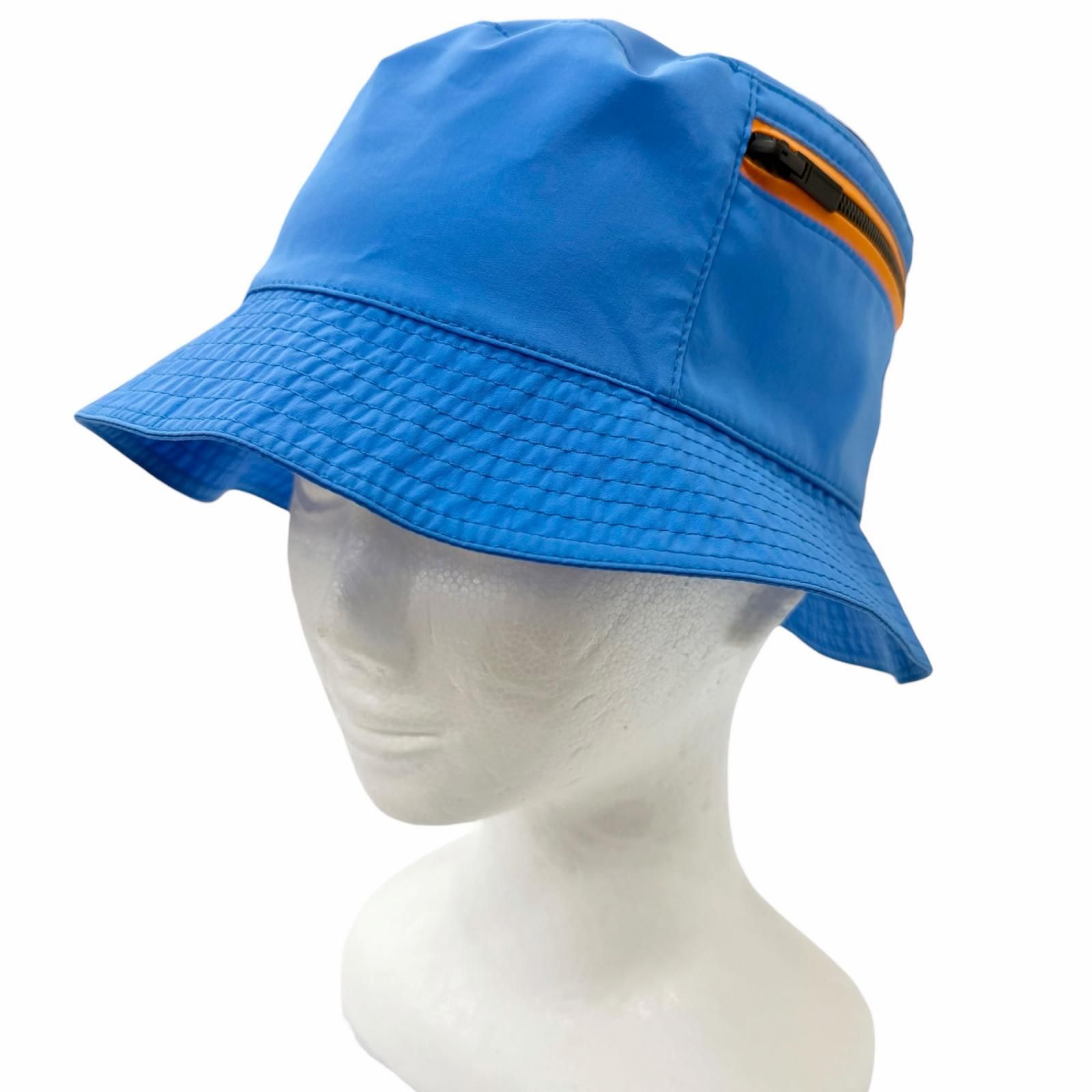 未使用品□HERMES エルメス MAGIC TOILOVENT HロゴZIP バケットハット
