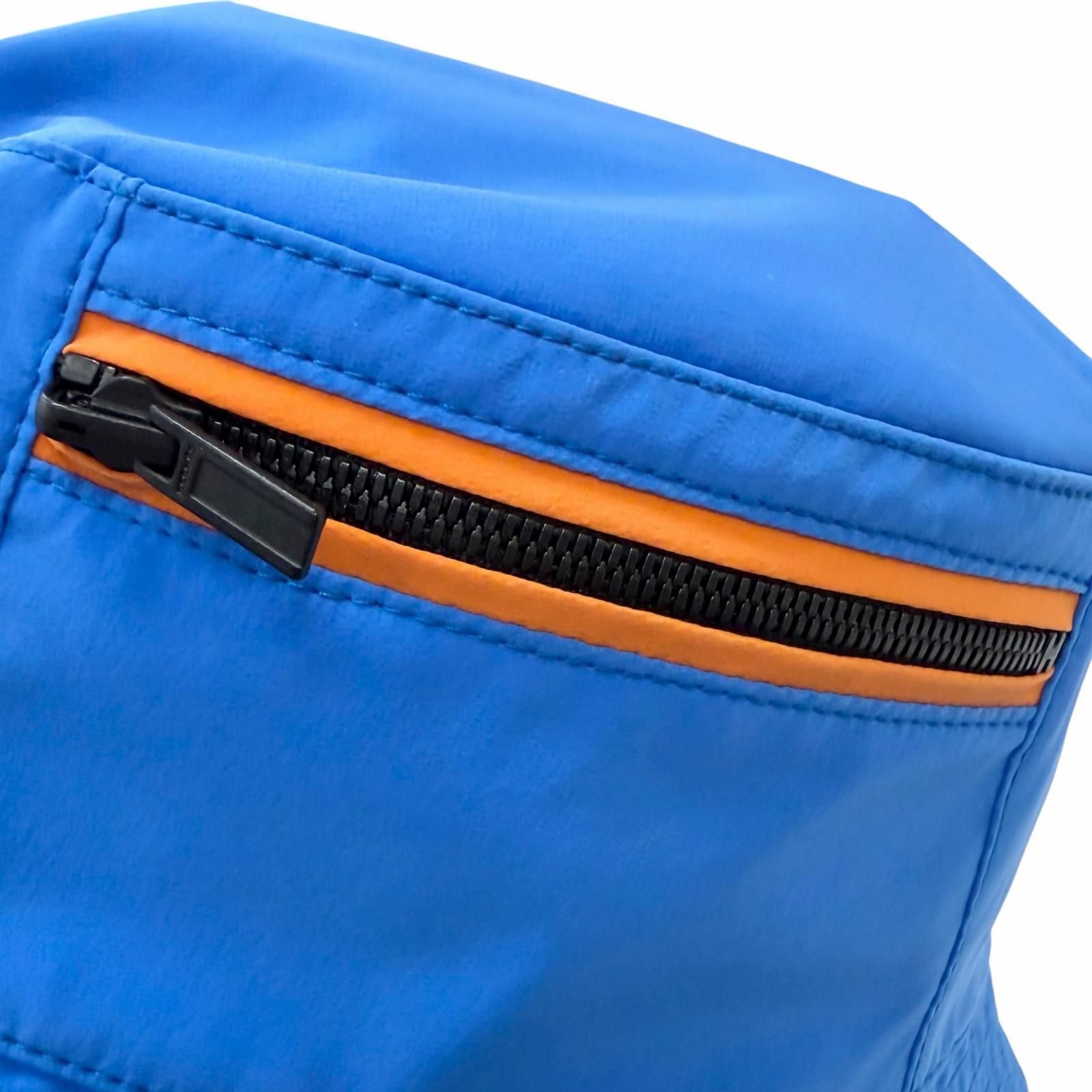 未使用品□HERMES エルメス MAGIC TOILOVENT HロゴZIP バケットハット