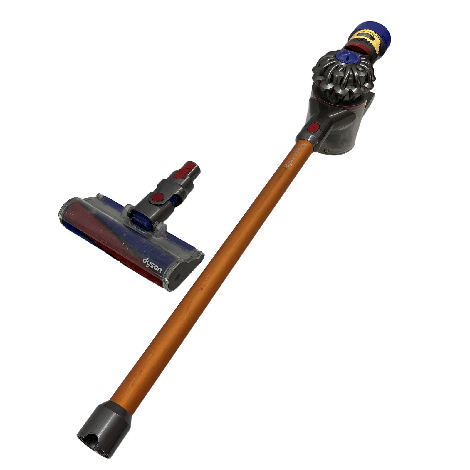 dyson SV10 V8 Fluffy コードレスクリーナー ダイソン 掃除機 家電 中古 C11272347