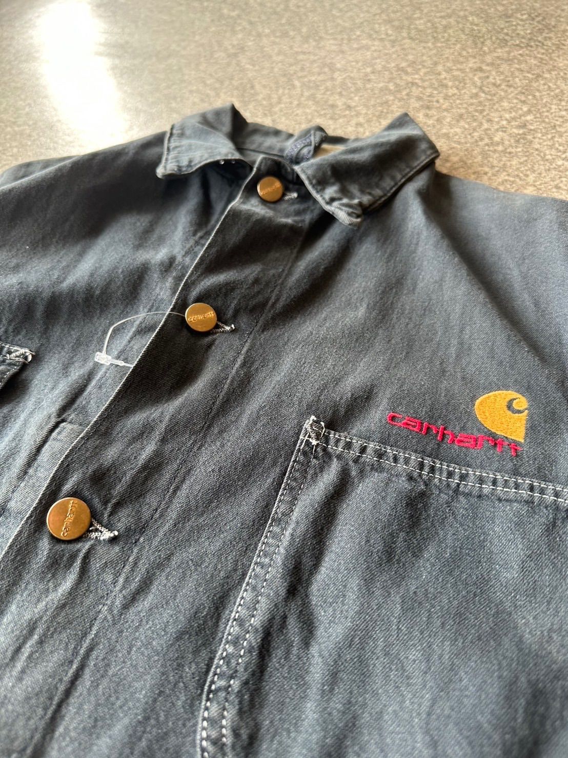 Carhartt カバーオール USA製 90s ブラック 後染め - メルカリ