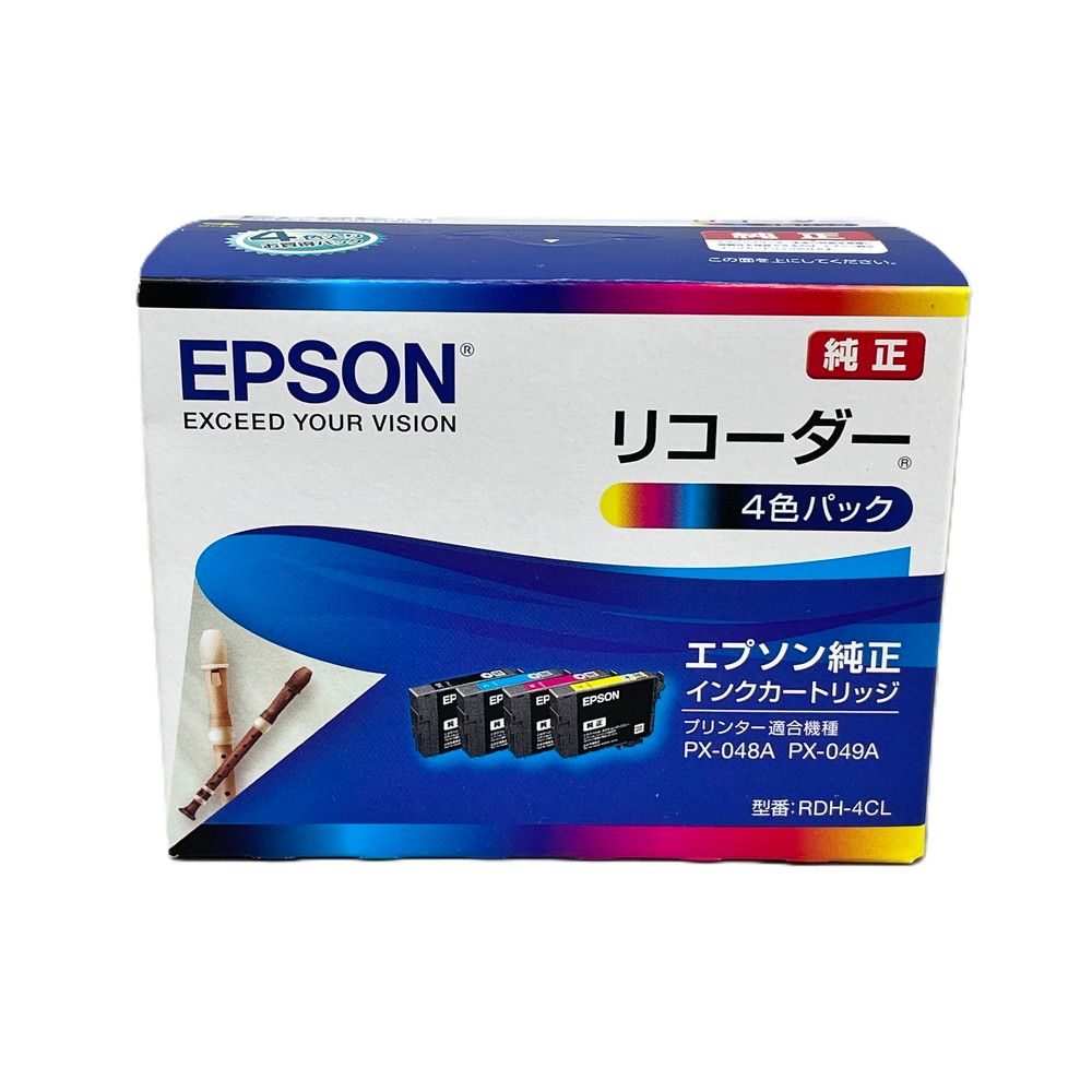 エプソン RDH-4CL リコーダー 4色パック 未開封新品 - メルカリ