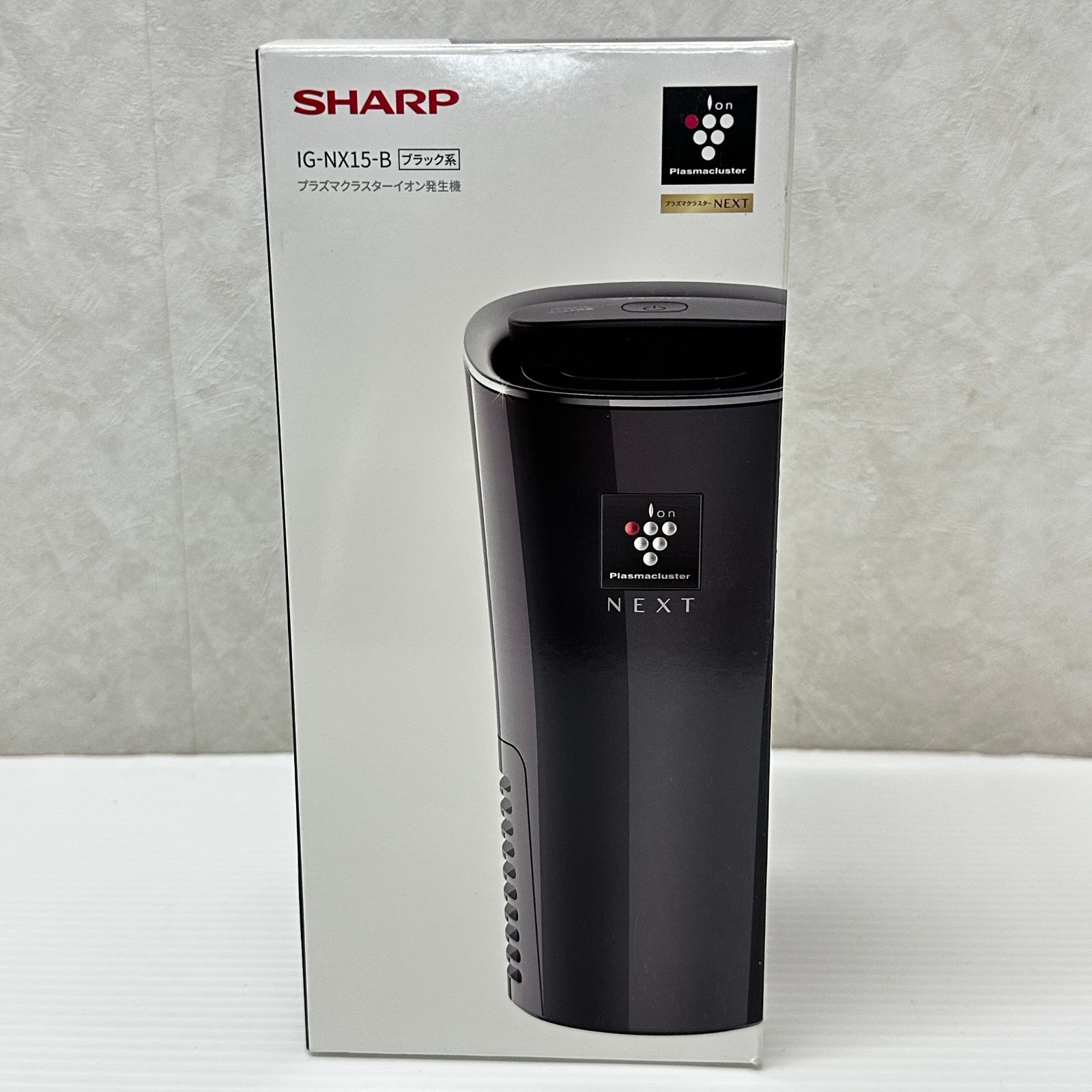 SHARP イオン発生器 ブラック IG-NX15-B 未使用品 smkdetc096778