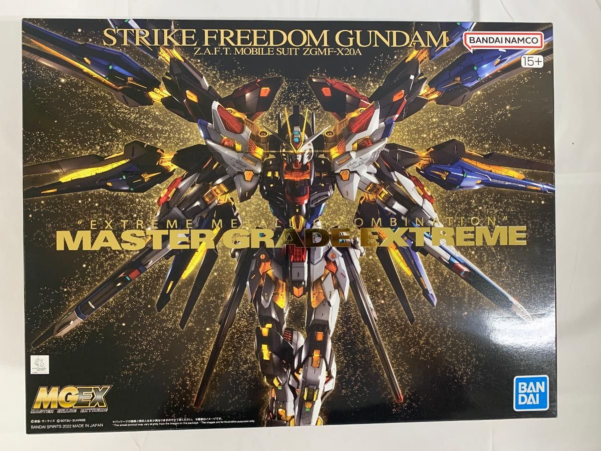 【未開封】LBUILD ZGMF-X20A ストライクフリーダムガンダム ♪【未開封】1/100 MGEX ZGMF-X20A ストライクフリーダムガンダム 機動