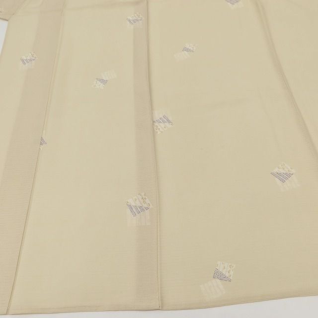 百華❀Y5025◇美品 正絹 夏着物 源氏香 絽 小紋 - メルカリ