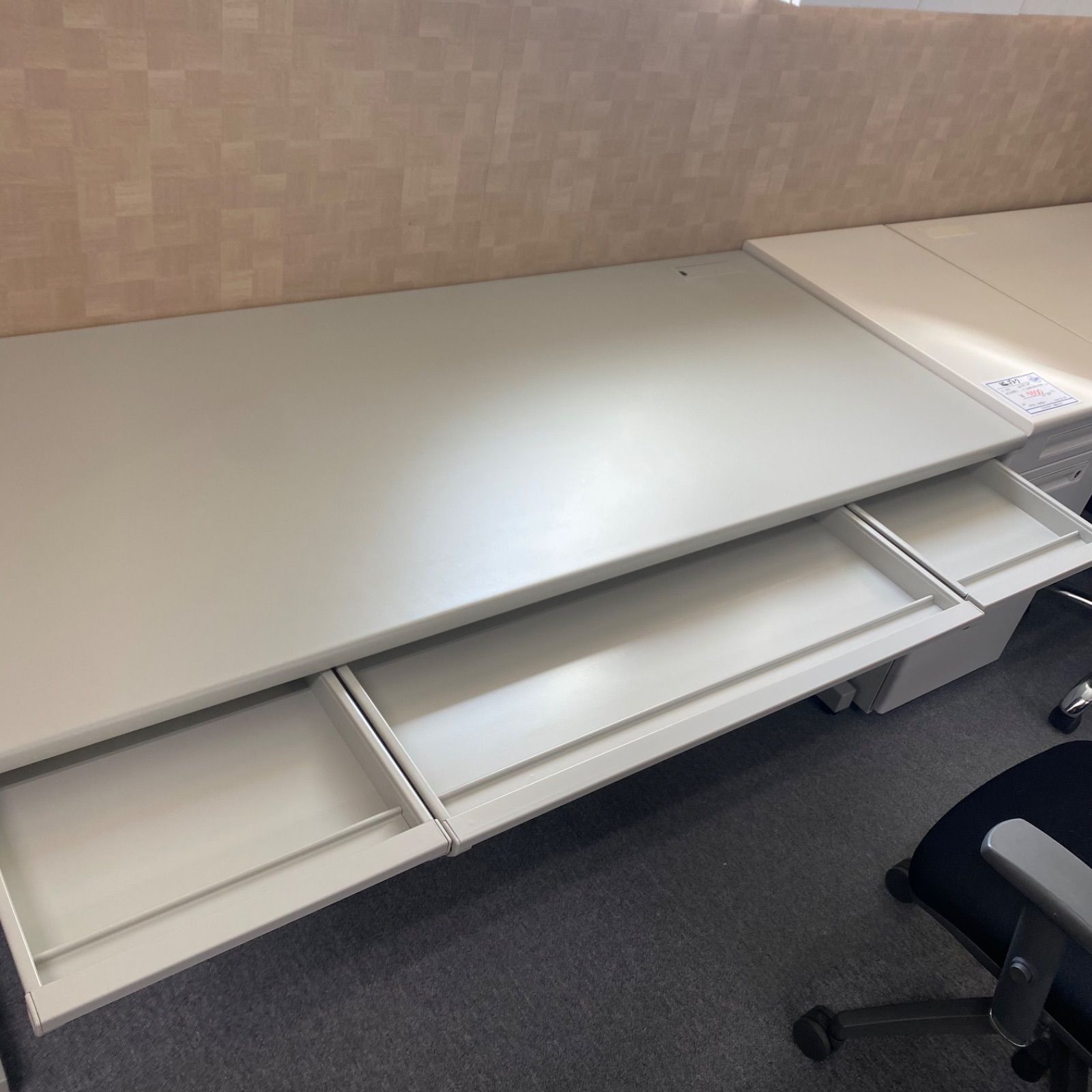 引取限定◇中古◇格安◇ナイキ◇NAIKI◇平デスク◇幅1600mm◇美品 