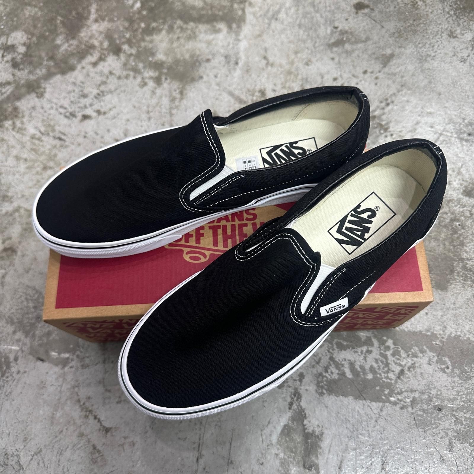 未使用 VANS UA CLASSIC SLIP-ON クラシック スリッポン スニーカー 