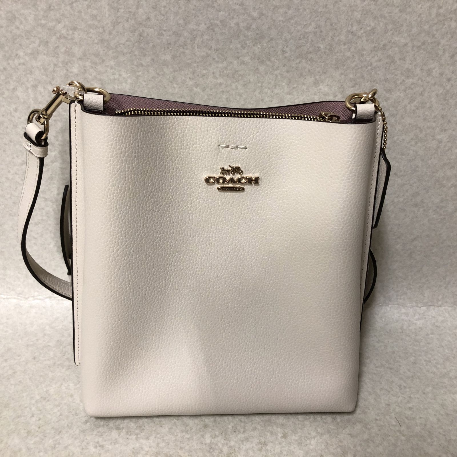 D355 COACH モリー バケット22 ショルダーバッグ レザー 264885218 