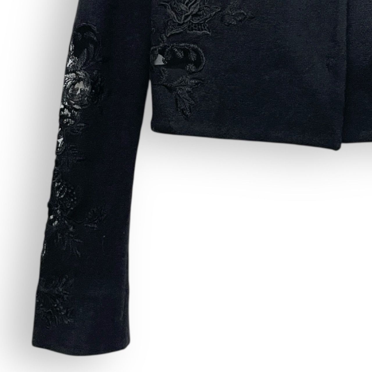 ERMANNO SCERVINO エルマンノ シェルヴィーノ 刺繍 レース ウール