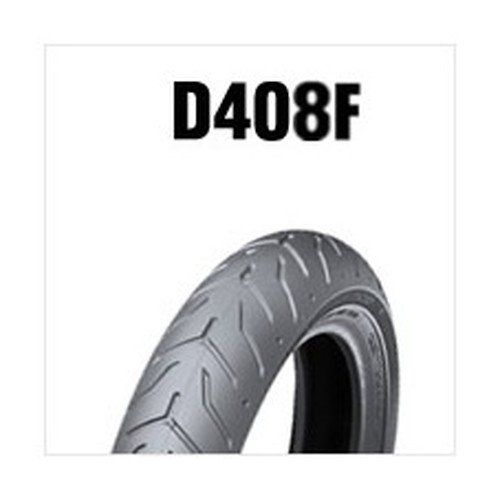 新品 DUNLOP(ダンロップ)バイクタイヤ D408 フロント 140/75R17 M/C 67V チューブレスタイプ(TL) ラジアル構造 Harley-Davidsonロゴ入り ブラックサイドウォール(BW) 289959 二輪 オートバイ用