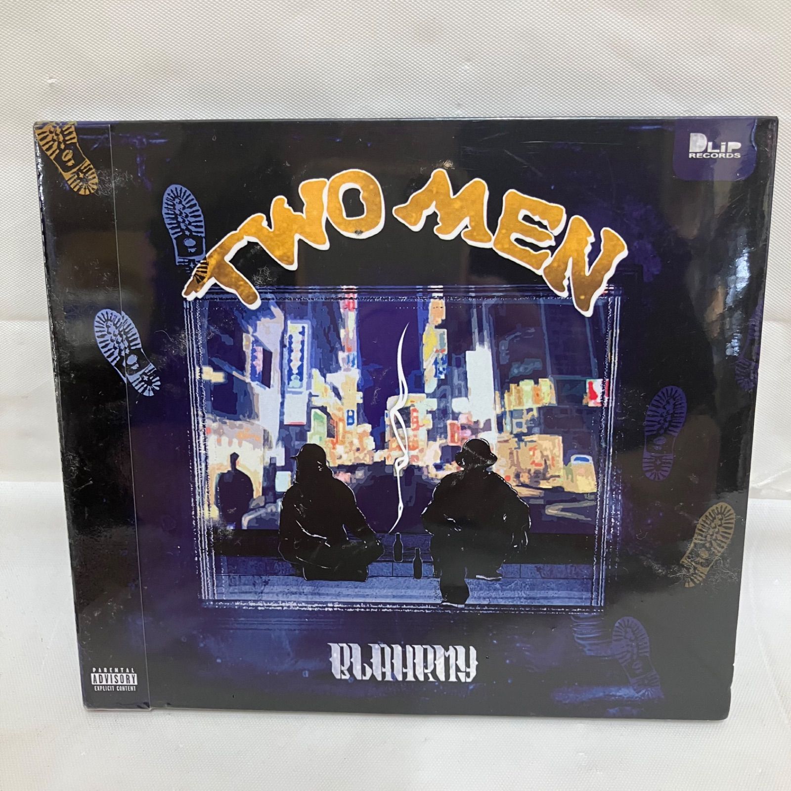 TWO MEN BLAHRMY DLIP Records 見本品・非売品シール付き CD 新品未