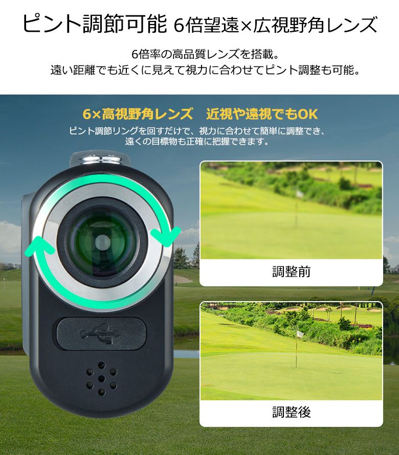 トゥルーロール ボイスアイ 音声距離案内 モニター付き レーザー距離計