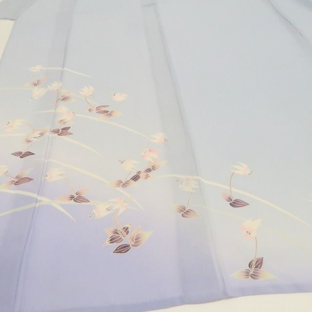 ❁tomihisa❁新品 夏単衣 本加賀友禅 田中志乃 落款 夏着物 正絹