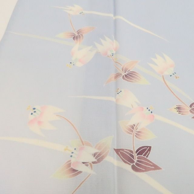 ❁tomihisa❁新品 夏単衣 本加賀友禅 田中志乃 落款 夏着物 正絹