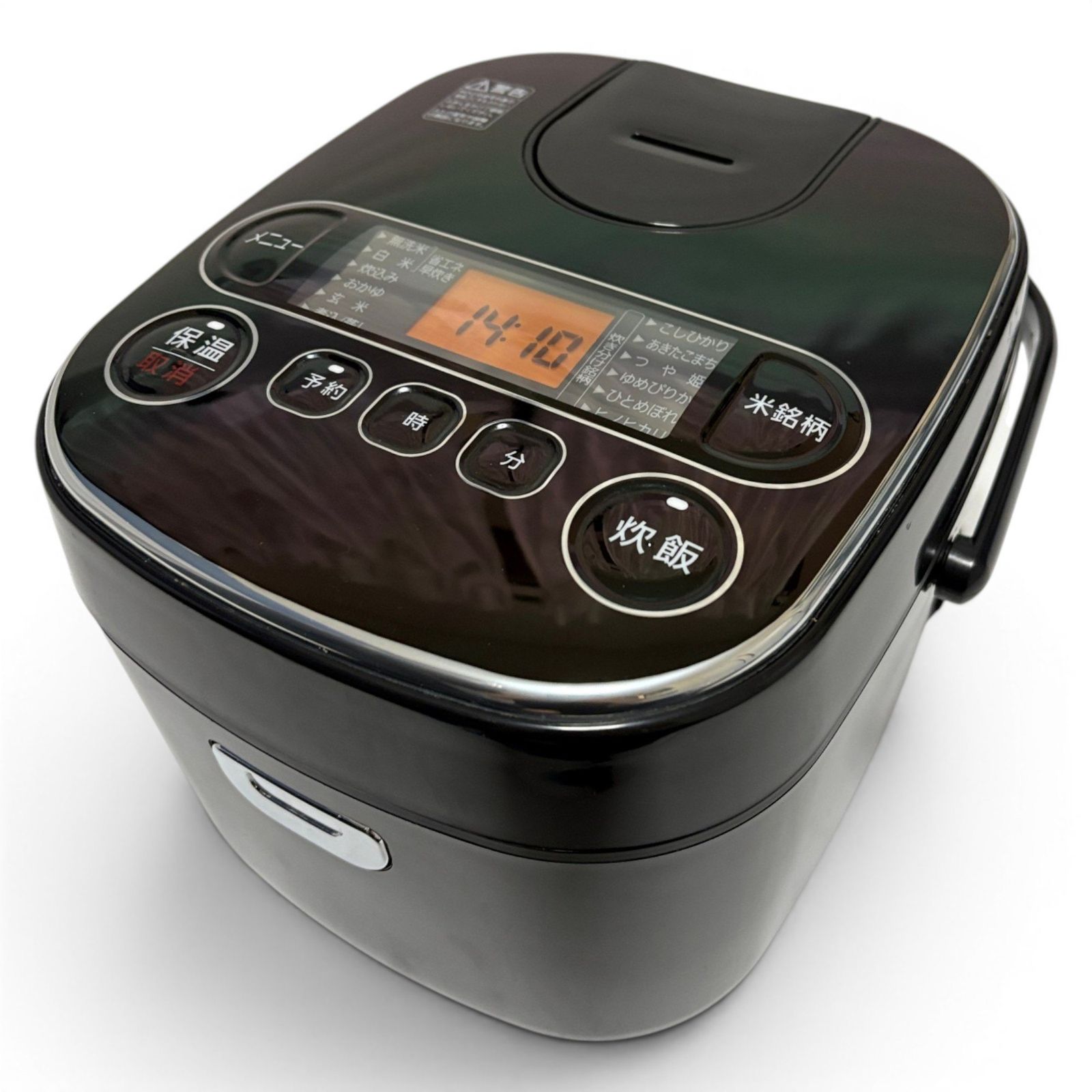 ○ アイリスオーヤマ IRISOHYAMA 炊飯器 RC-MA50AZ-B 5.5合 黒