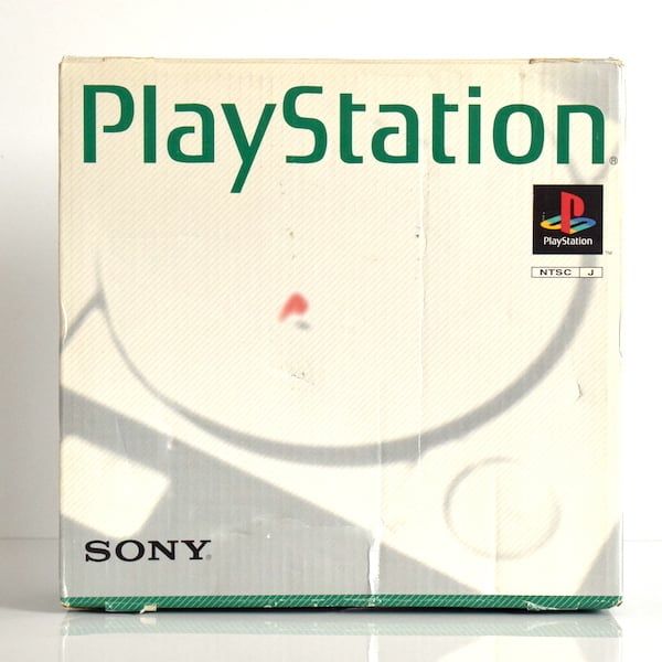 【PS1】PlayStation プレイステーション (SCPH-5500) 本体（箱・説明書付き）