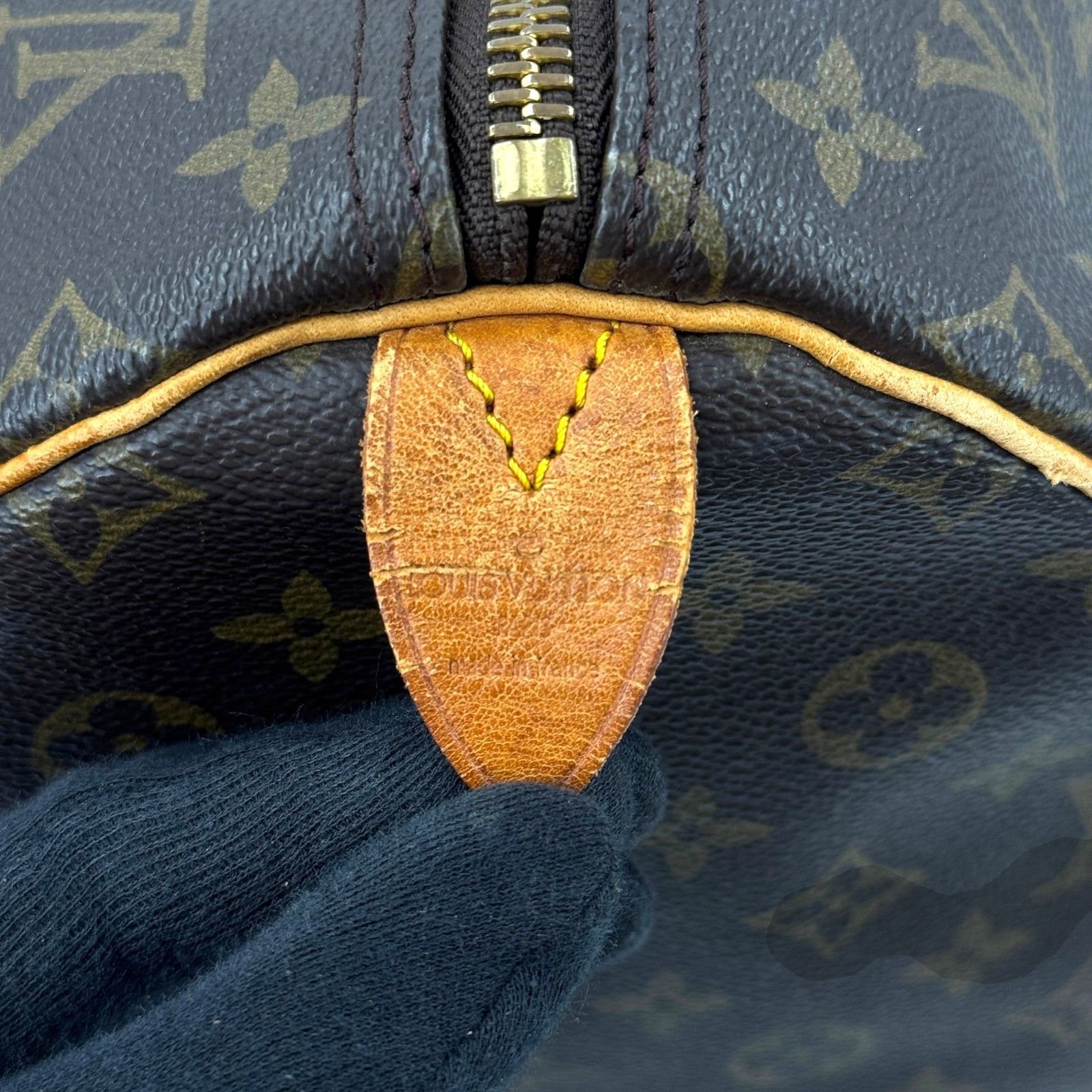 LOUIS VUITTON キーポル55 モノグラム ブラウン 旧型 ボストンバッグ 
