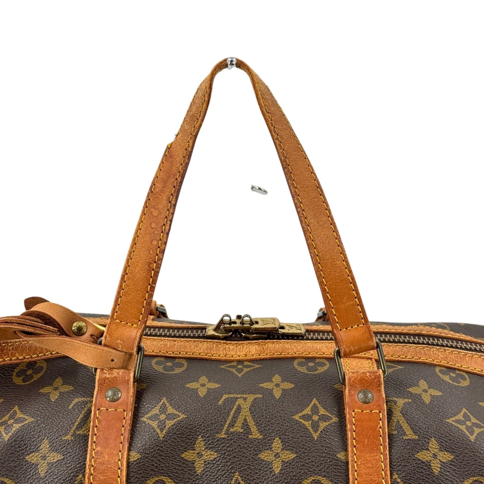LOUIS VUITTON サック・スープル35 モノグラム ブラウン トラベル