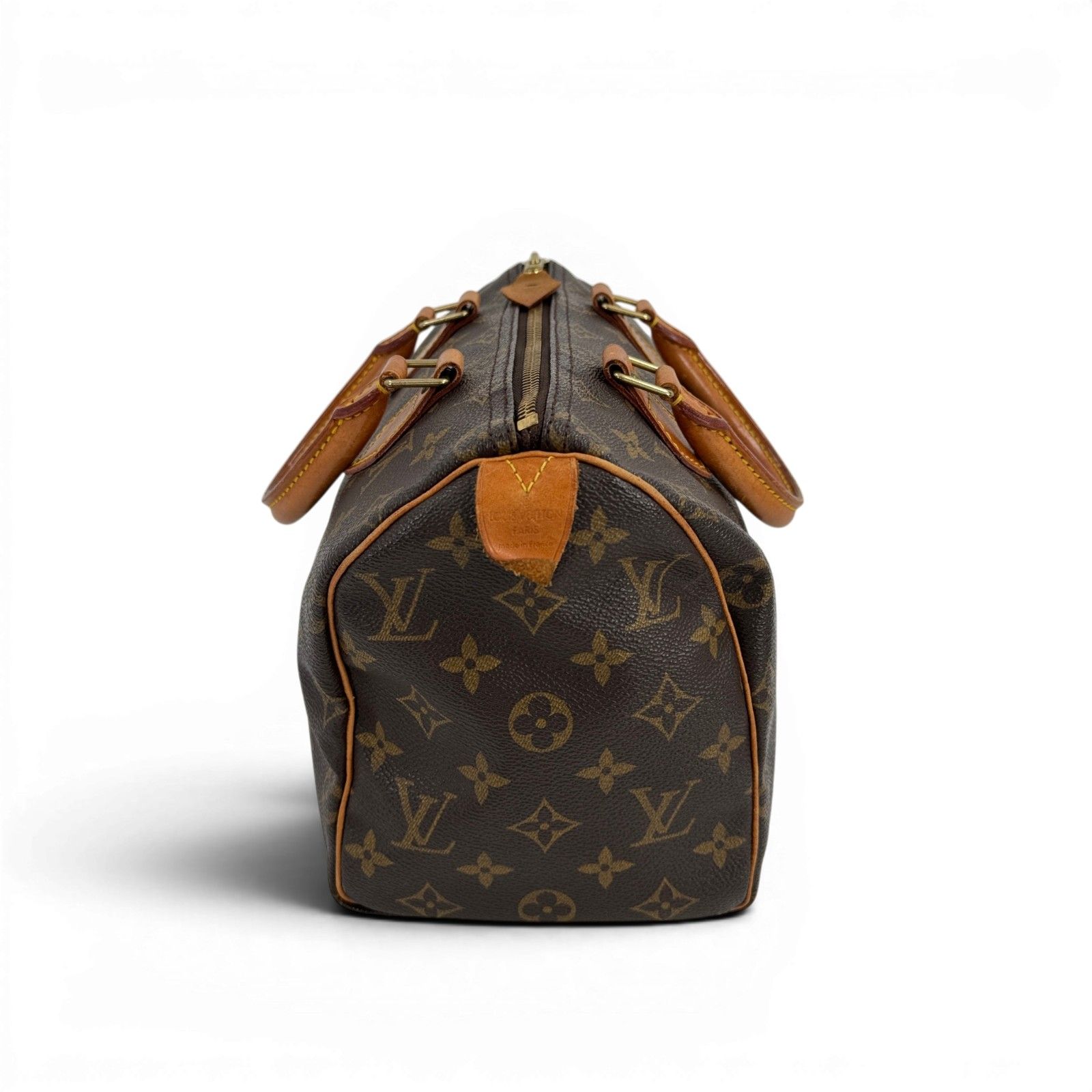LOUIS VUITTON スピーディ25 モノグラム ブラウン ミニボストンバッグ