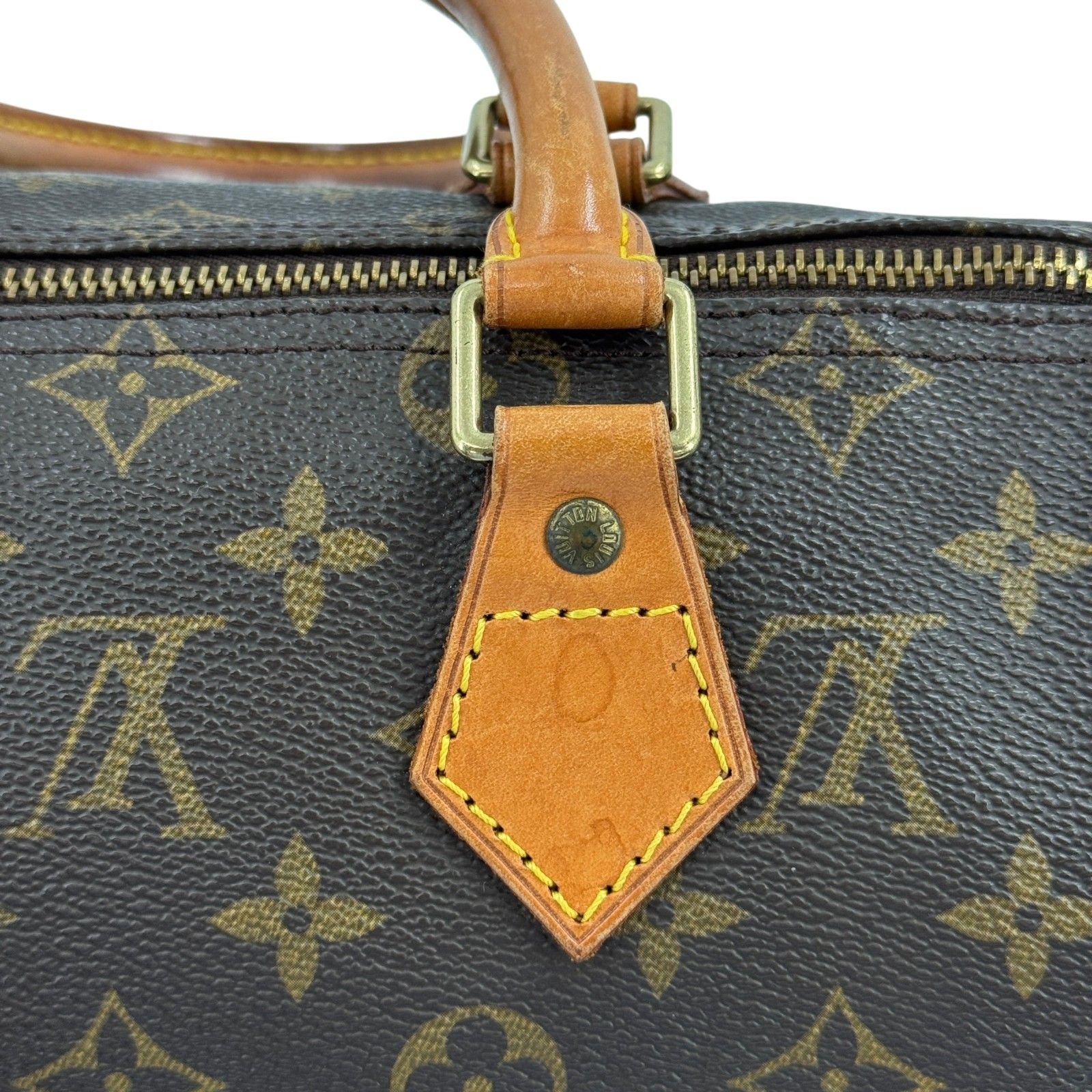 LOUIS VUITTON スピーディ25 モノグラム ブラウン ミニボストンバッグ