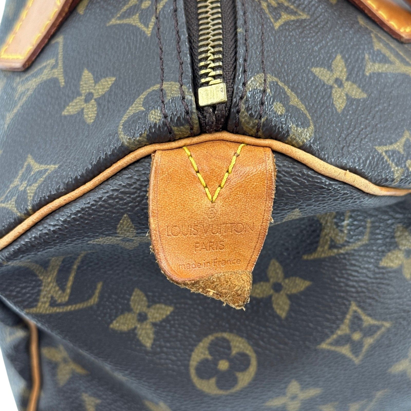 LOUIS VUITTON スピーディ25 モノグラム ブラウン ミニボストンバッグ