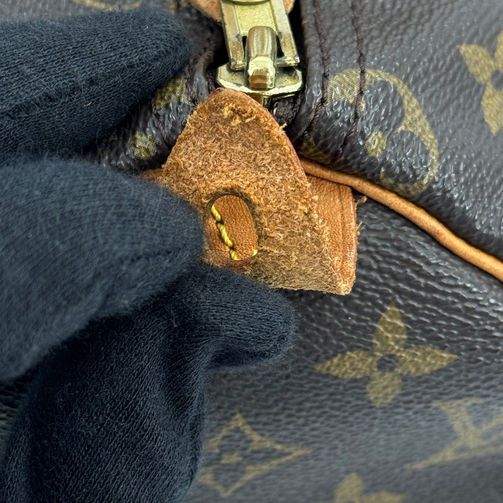 LOUIS VUITTON スピーディ25 モノグラム ブラウン ミニボストンバッグ