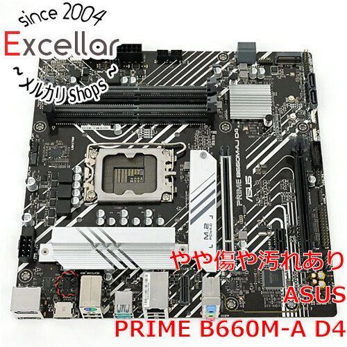 bn:9] ASUS MicroATXマザーボード PRIME B660M-AJ D4 LGA1700 訳あり