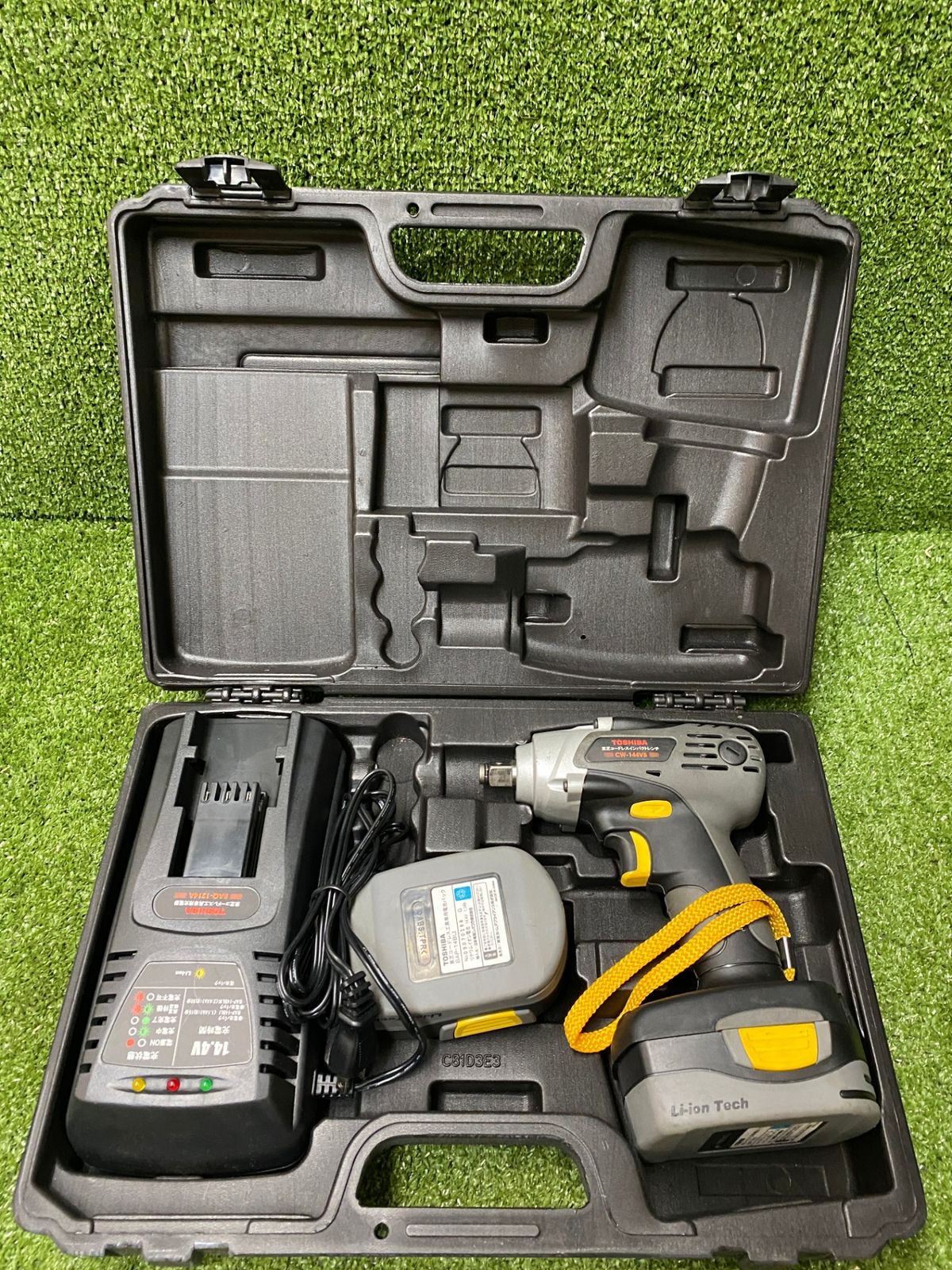 【中古品】【0902】TOHIBA(東芝) 14.4Vコードレスインパクトレンチ CW-144VB　IT9O6FCV8AJP