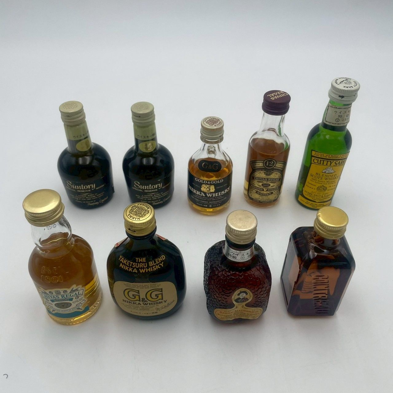 SUNTORY カティーサーク CHIVAS REGAL ウイスキー 9本まとめ