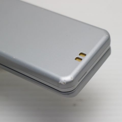 良品中古 F-03L arrows ケータイ シルバー スマホ 本体 白ロム 中古