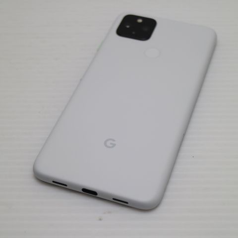 超美品 SoftBank Google Pixel 4a (5G) 128GB クリアリーホワイト
