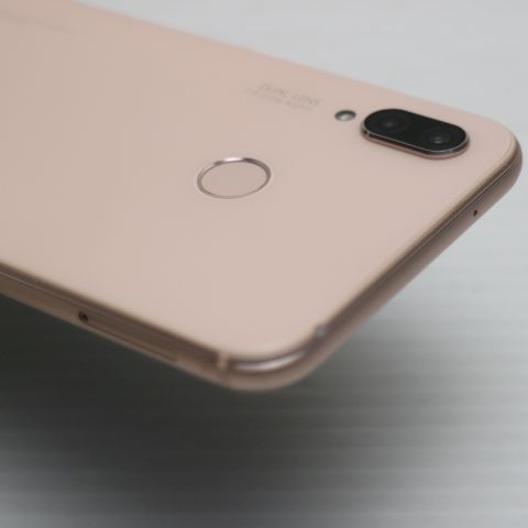 超美品 HWV32 HUAWEI P20 lite サクラピンク スマホ 即日発送 スマホ