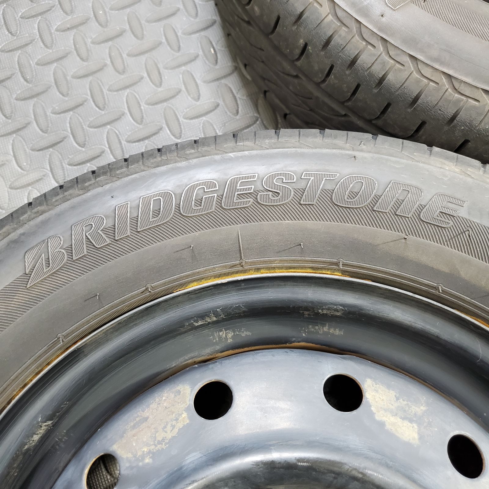 22年製 155/65R13 ブリヂストン ネクストリー 日産モコ ルークス 