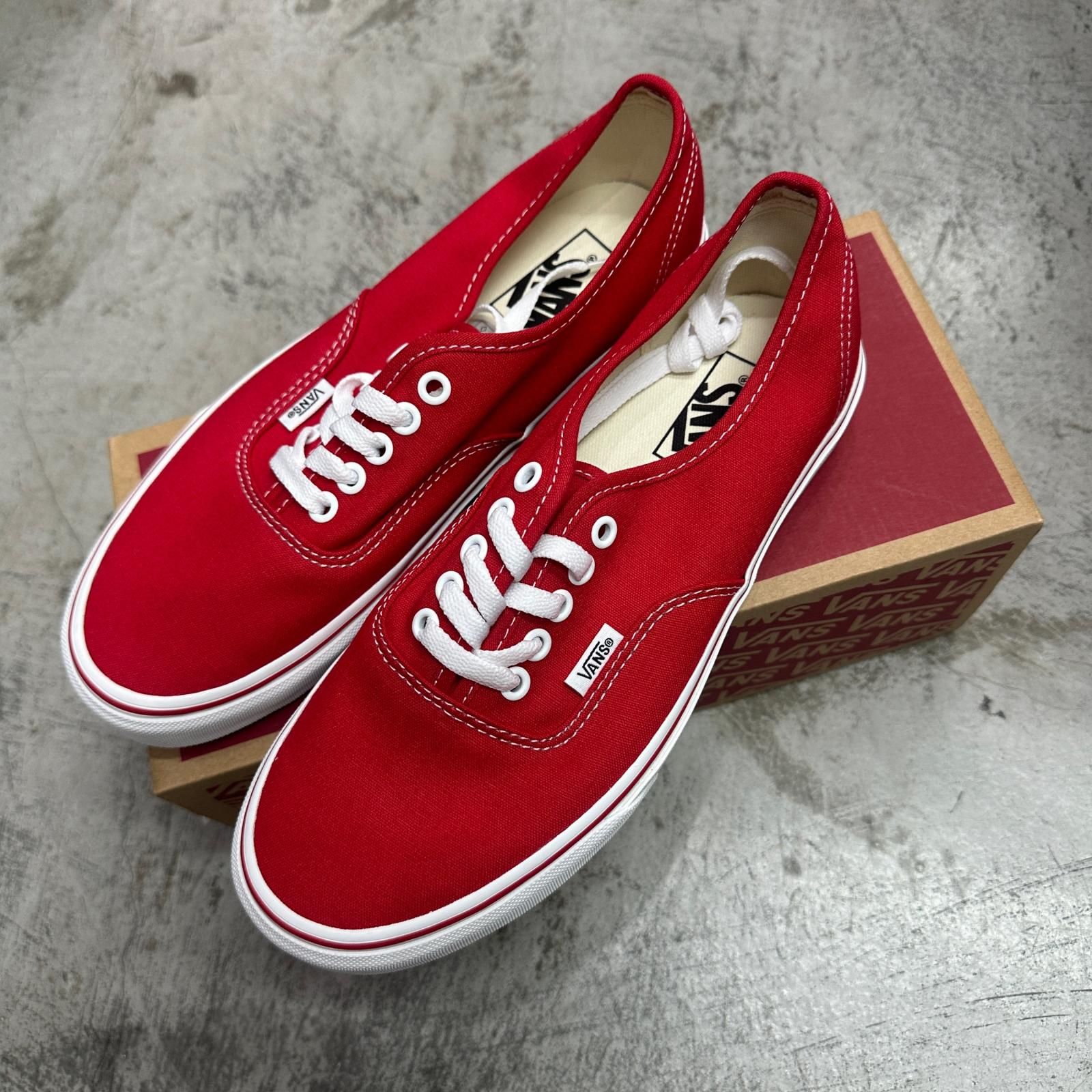 未使用 VANS AUTHENTIC オーセンティック ローカットスニーカー バンズ 