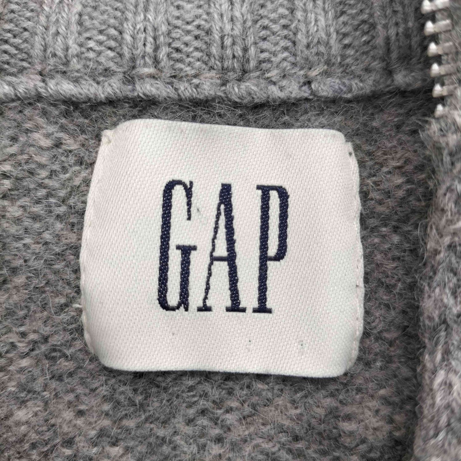 ギャップ Gap OLD GAP 白タグ ハーフジップ ニット メンズ import：S 